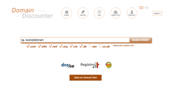 Desktop Screenshot of domaindiscounter.com